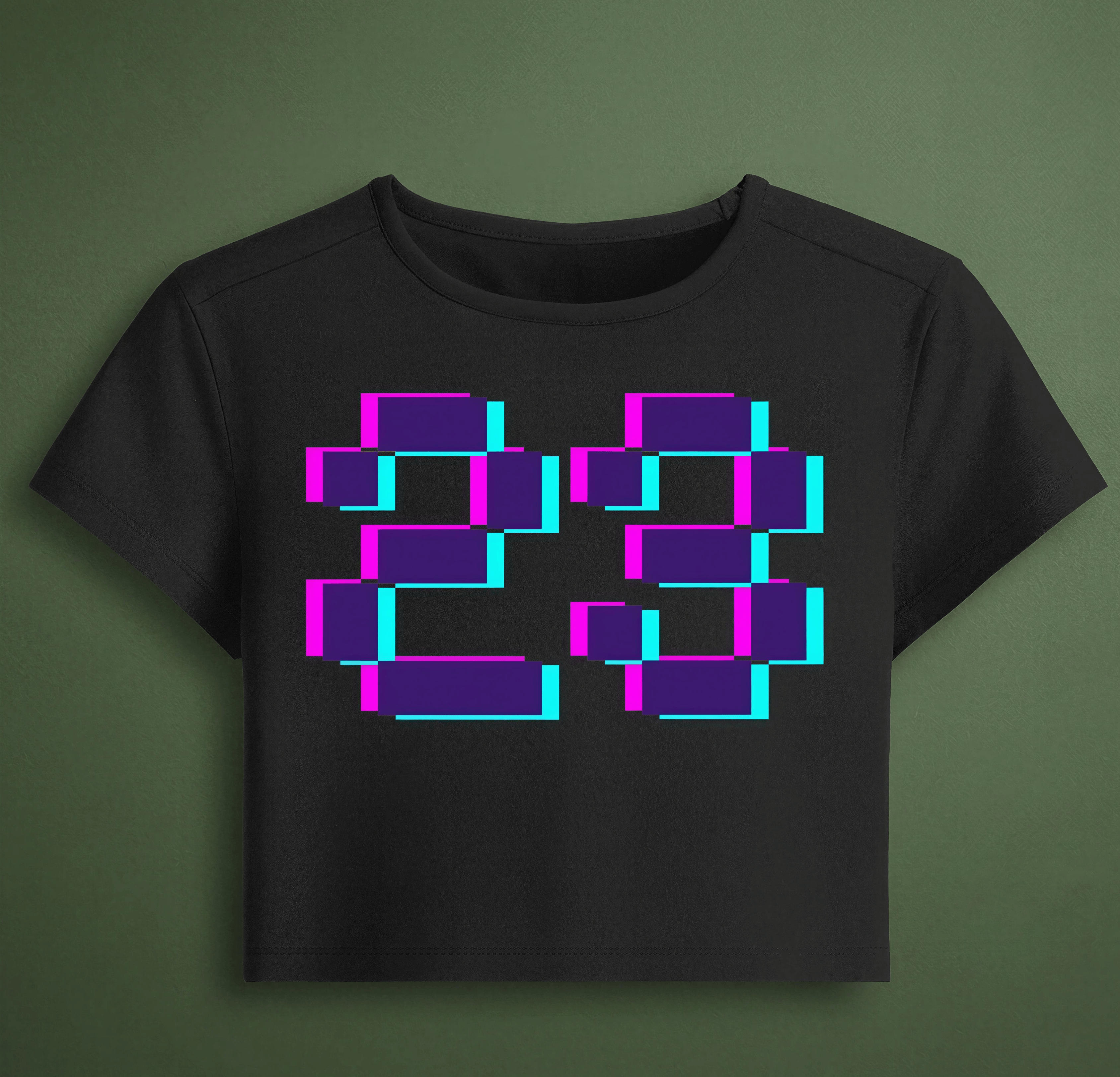 After Hours | Pixel 23 Crop Top