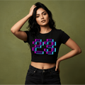 After Hours | Pixel 23 Crop Top