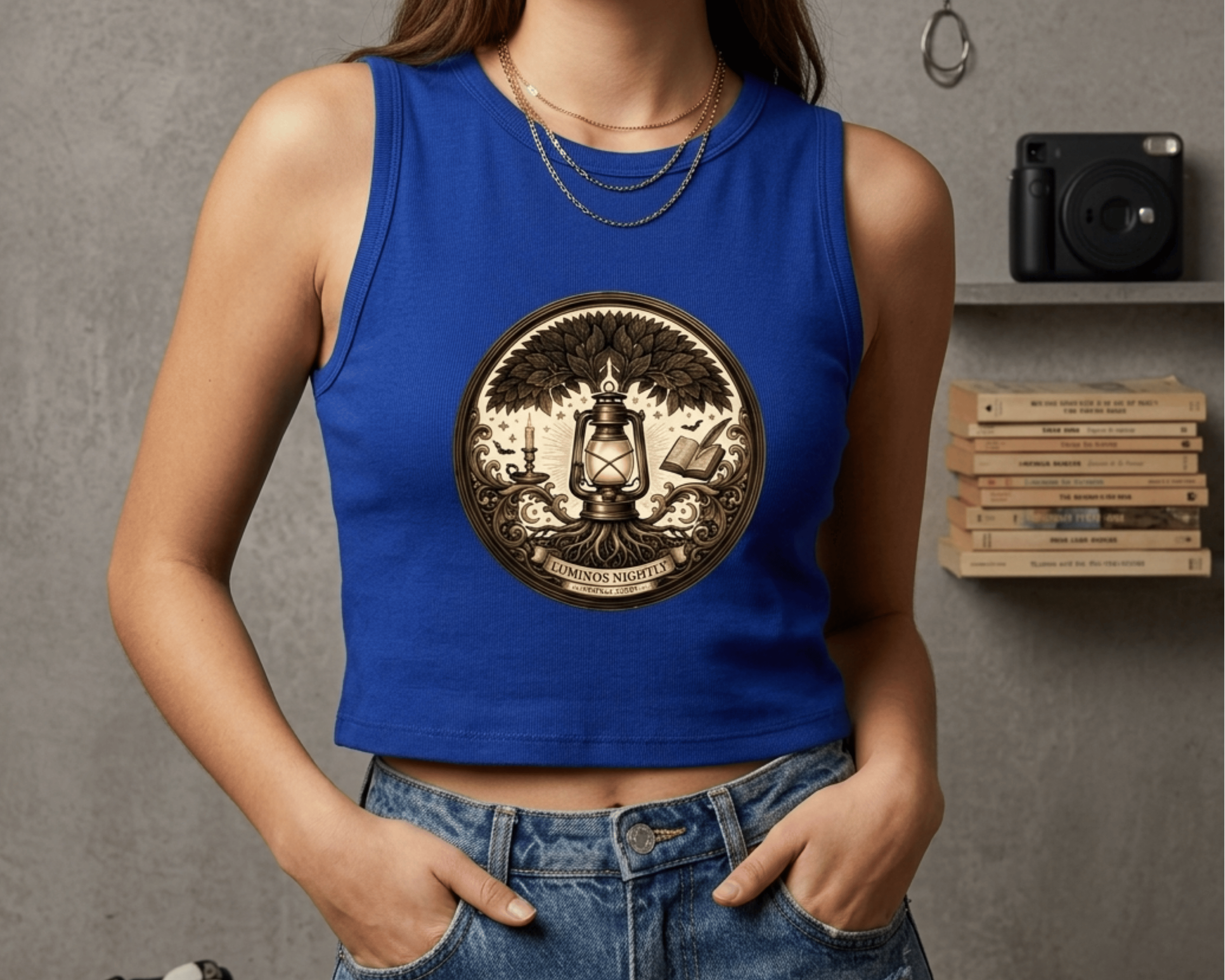 After Hours | Luminos Nightly Crop Tank