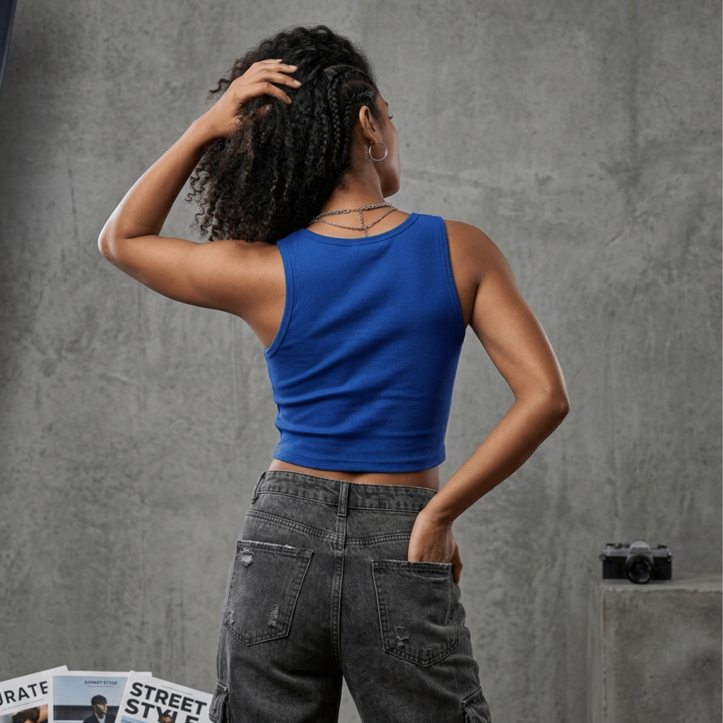 After Hours | Luminos Nightly Crop Tank