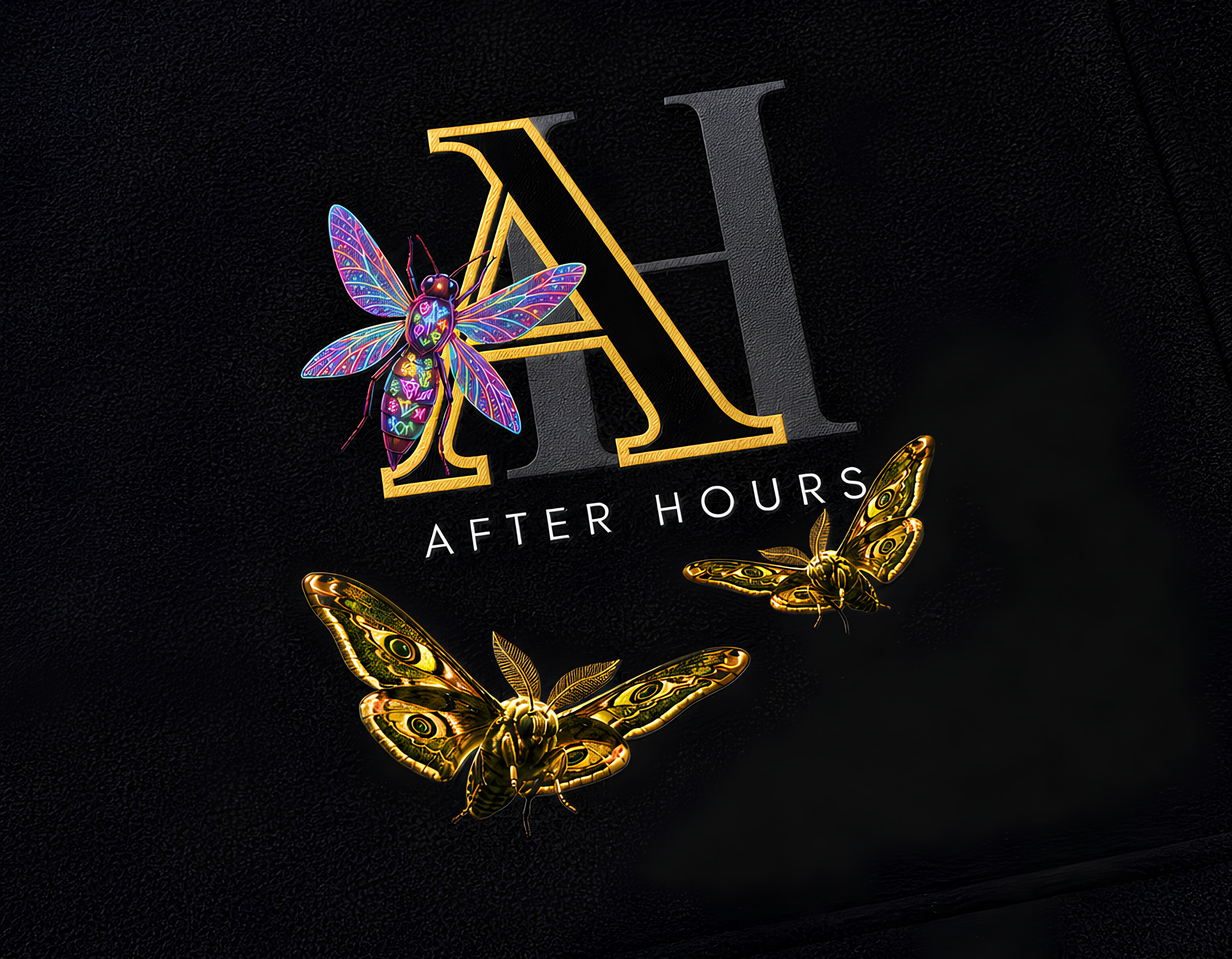 After Hours | Luminous Unisex Sweatpants Black