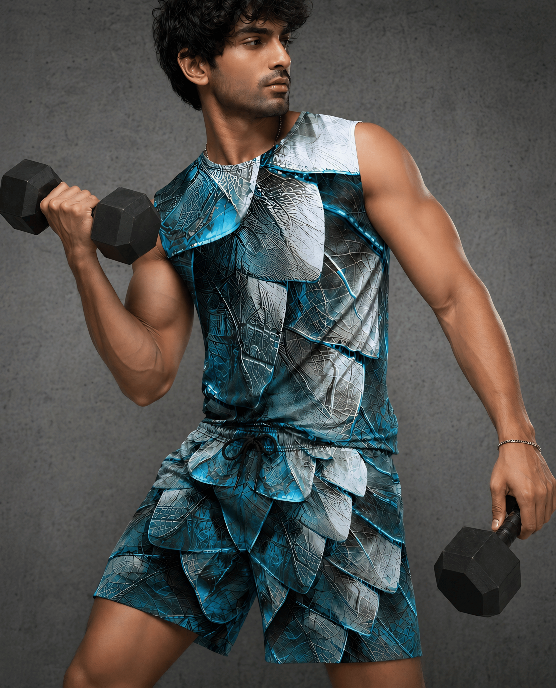 Pangolin Armour sleeveless tee lifestyle shot – men's casual streetwear by After Hours