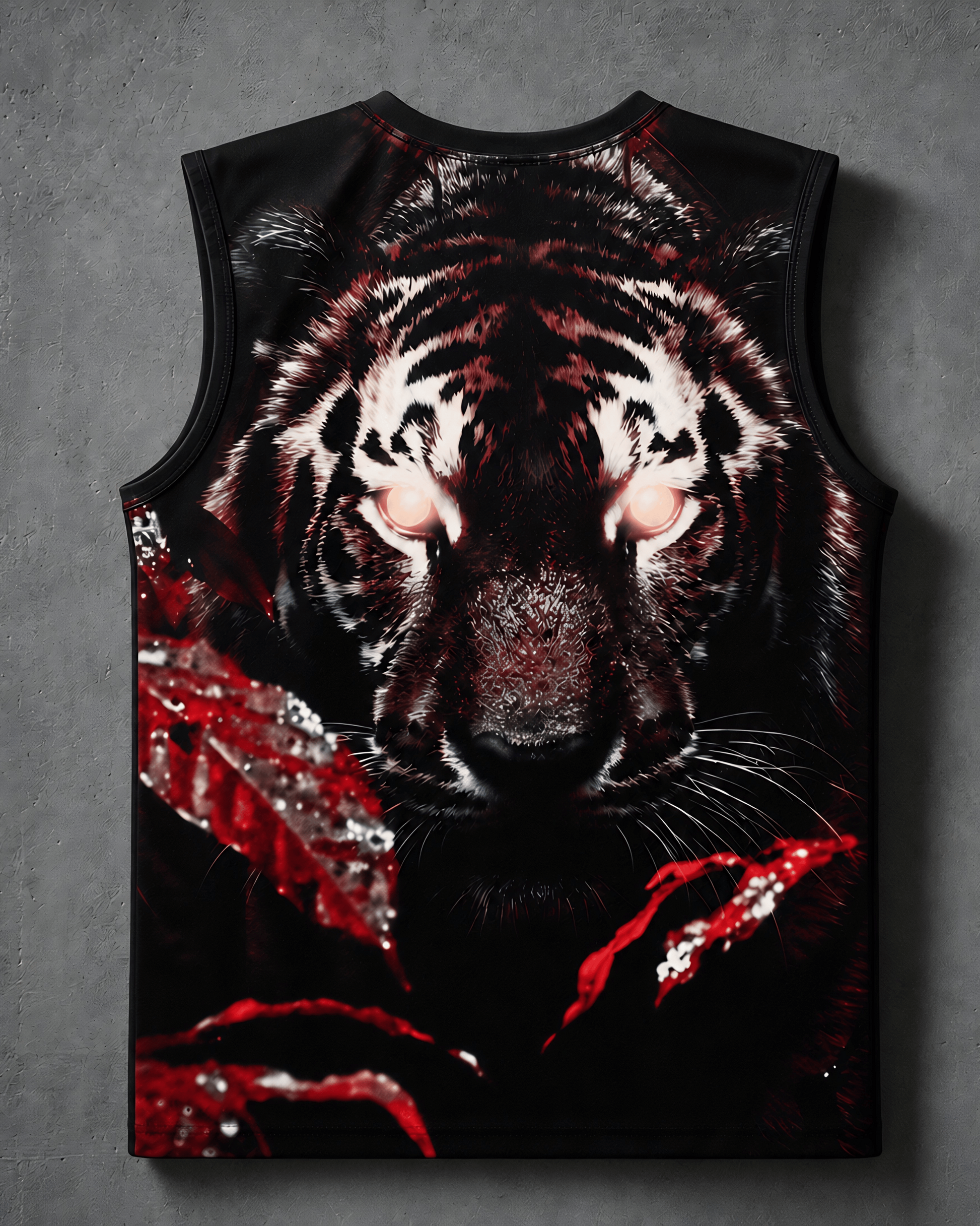The Prowl Men's AOP Sleeveless Tee - Back View