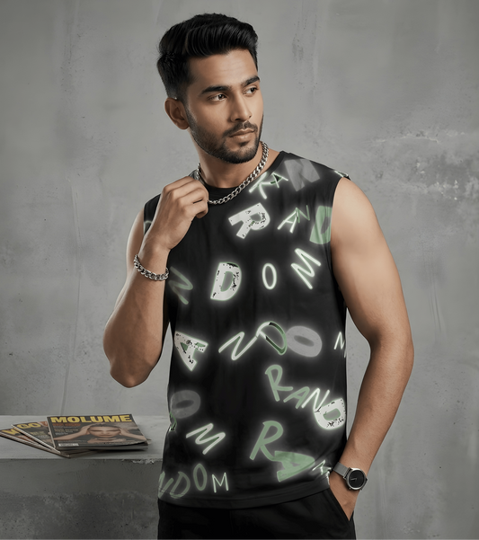 After Hours | Controlled Chaos Men's AOP Sleeveless Tee
